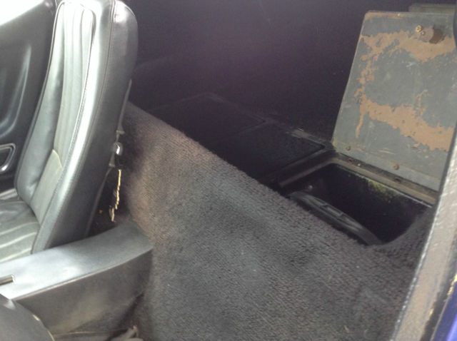 1969 Blue Chevrolet Corvette Convertible