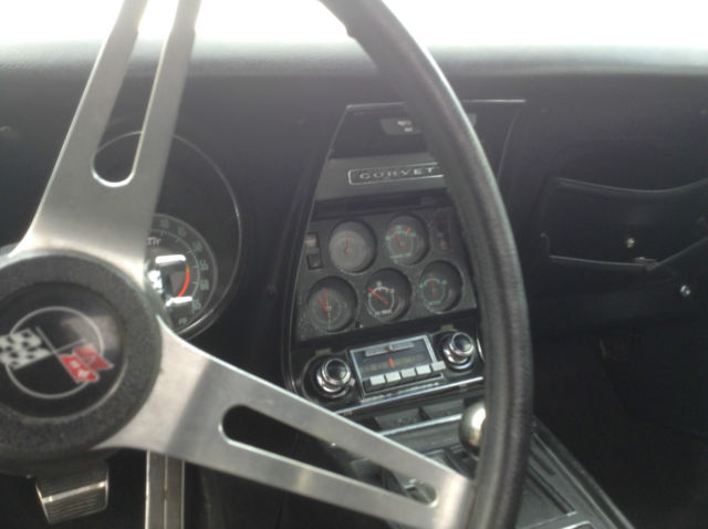 1969 Blue Chevrolet Corvette Convertible