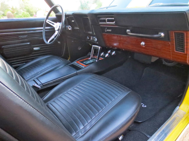 19690000 Yellow Chevrolet Camaro Coupe