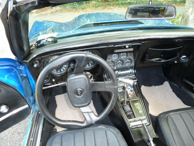 1969 Blue Chevrolet Corvette Coupe