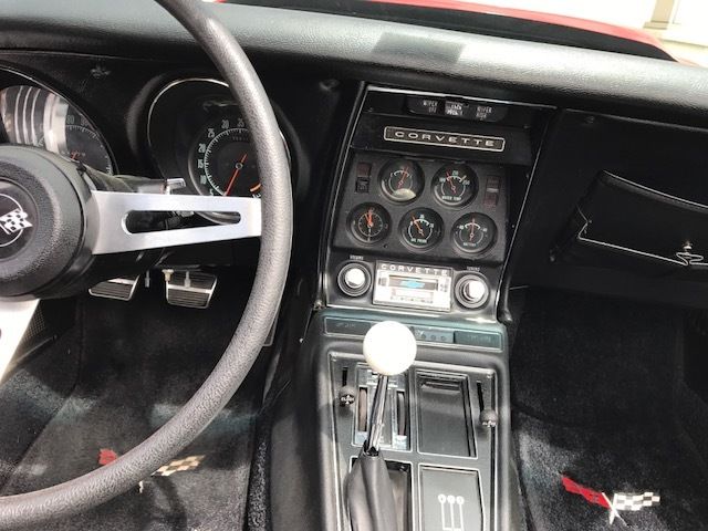 1969 Red Chevrolet Corvette Convertible