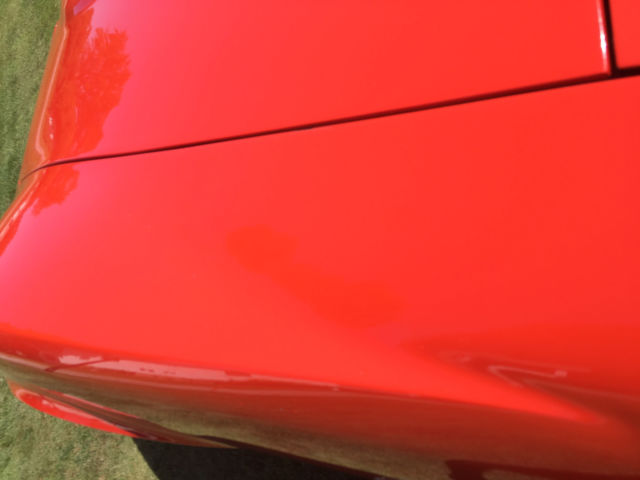 1969 Orange Chevrolet Corvette Coupe