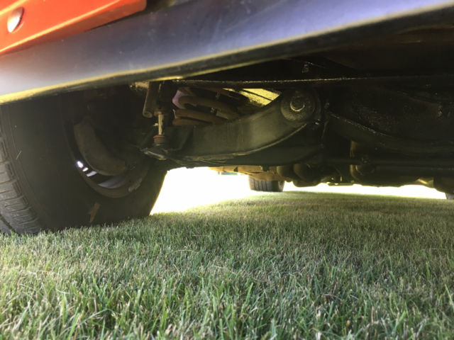 1969 Orange Chevrolet Corvette Coupe