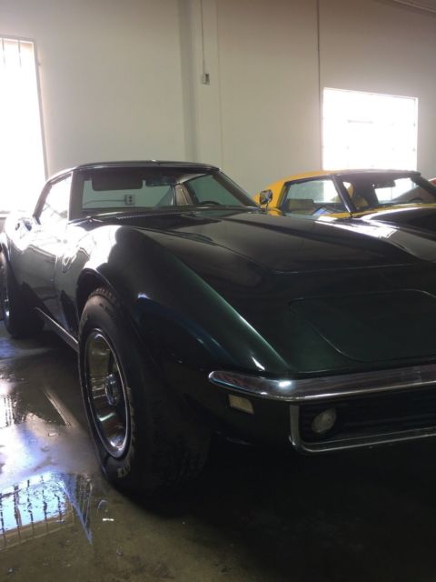 1969 Green Chevrolet Corvette Coupe