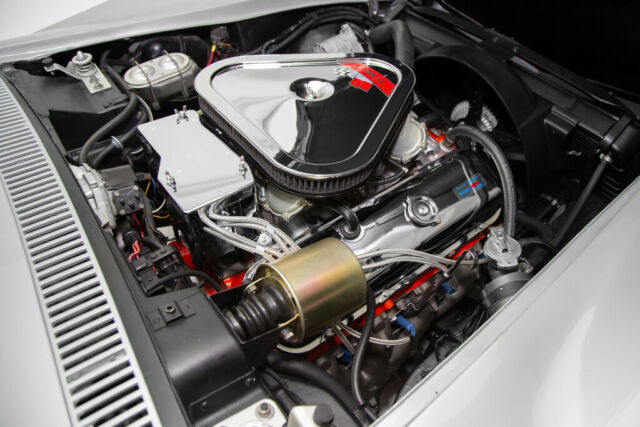 1969 Silver Chevrolet Corvette Convertible