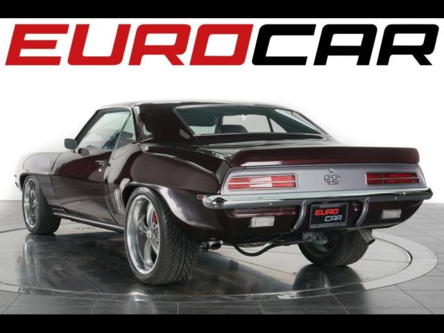 1969 Burgundy Chevrolet Camaro Coupe