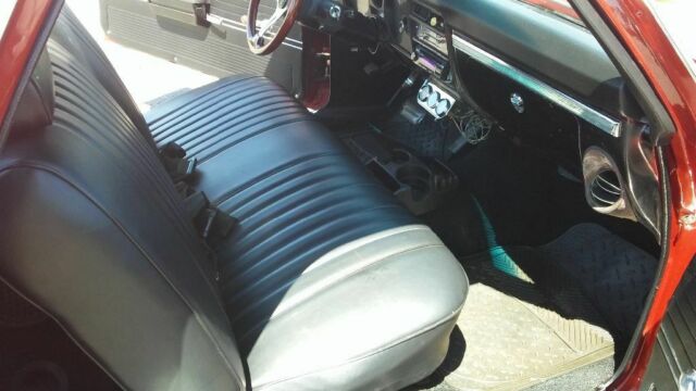 1969 Orange Chevrolet El Camino