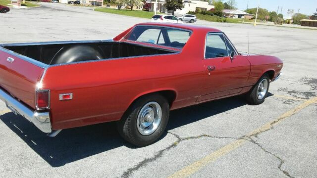 1969 Orange Chevrolet El Camino