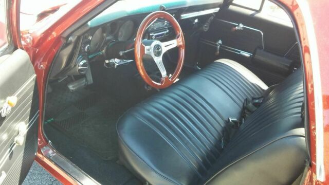 1969 Orange Chevrolet El Camino