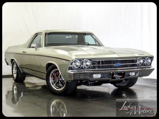 1969 Silver Chevrolet El Camino Coupe