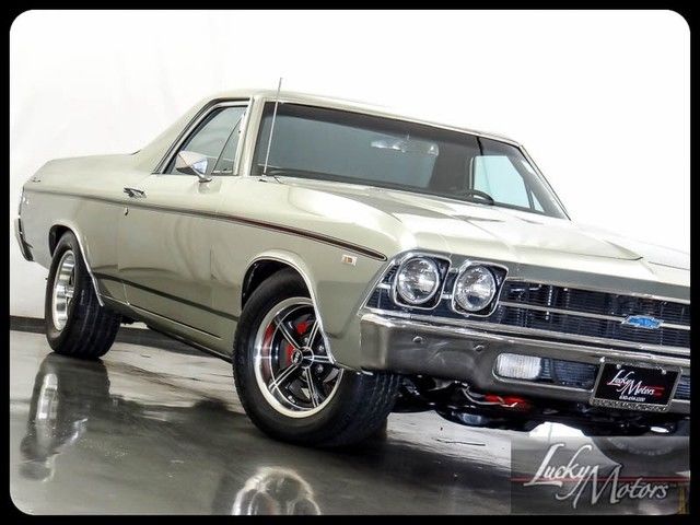 1969 Silver Chevrolet El Camino Coupe