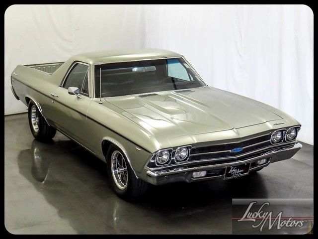 1969 Silver Chevrolet El Camino Coupe