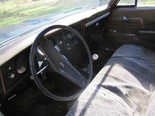 1969 Green Chevrolet El Camino Standard Cab Pickup