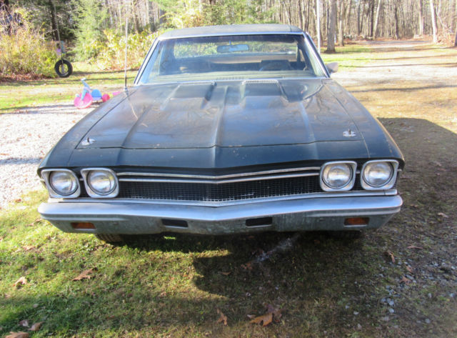 1969 Green Chevrolet El Camino Standard Cab Pickup
