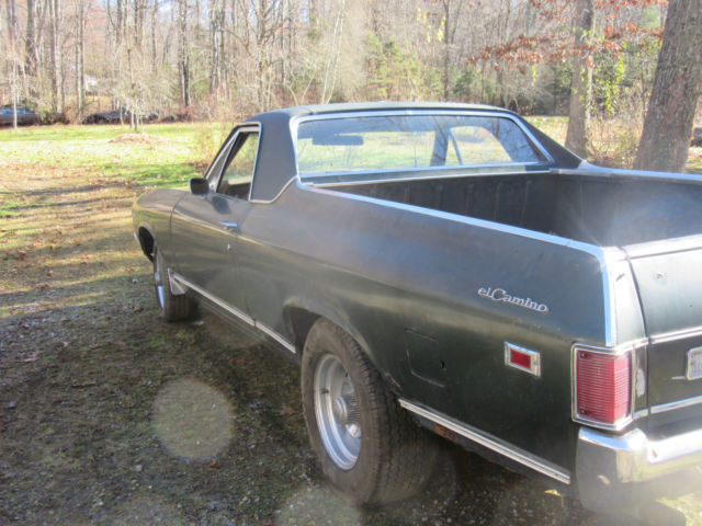 1969 Green Chevrolet El Camino Standard Cab Pickup
