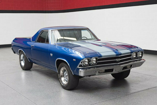 1969 Blue Chevrolet El Camino