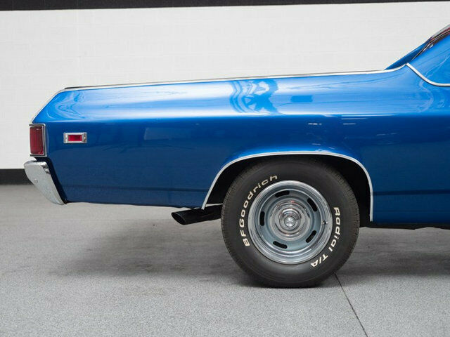 1969 Blue Chevrolet El Camino