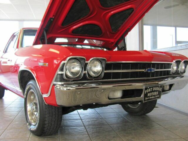 1969 Red Chevrolet El Camino