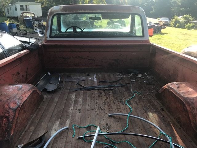 1969 red Chevrolet C-10 Cab & Chassis