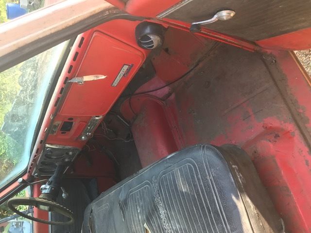 1969 red Chevrolet C-10 Cab & Chassis