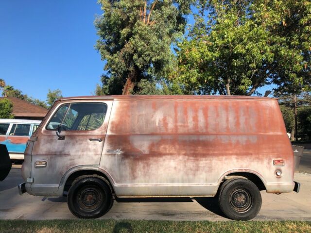 1969 Silver Chevrolet G10 Van