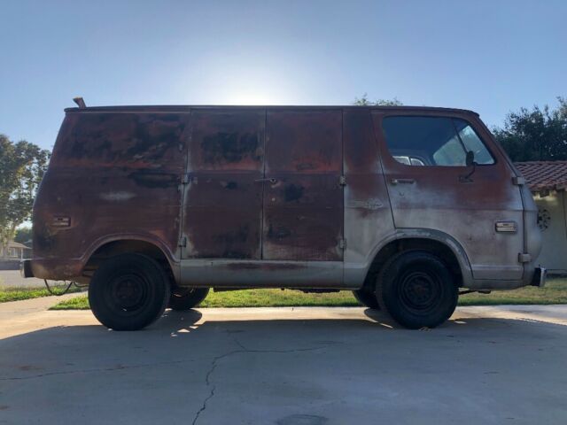 1969 Silver Chevrolet G10 Van
