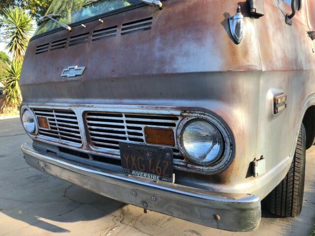 1969 Silver Chevrolet G10 Van