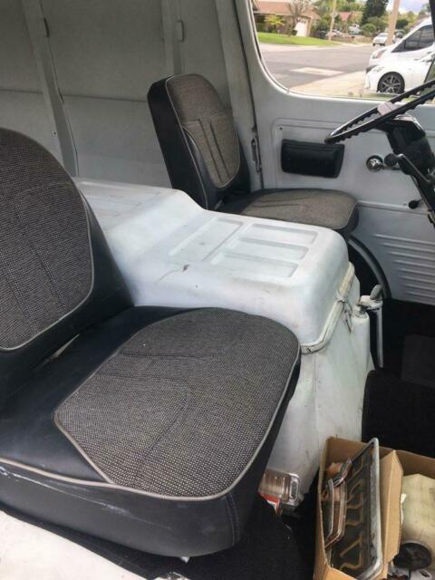 1969 White Chevrolet G10 Van