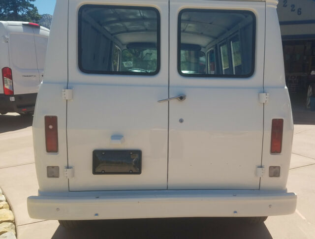 1969 White Chevrolet G10 Van