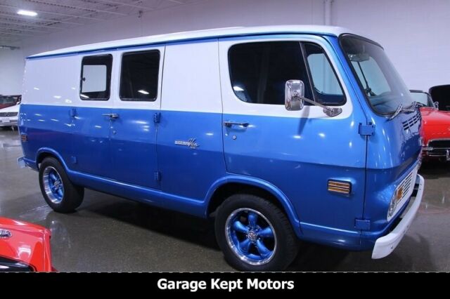 1969 Blue Chevrolet G10 Station Wagon
