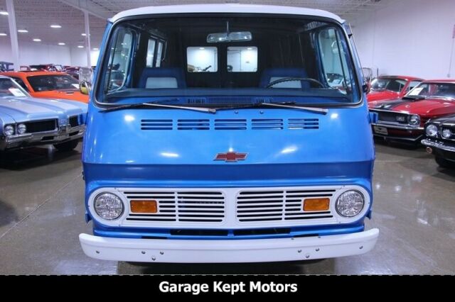 1969 Blue Chevrolet G10 Station Wagon