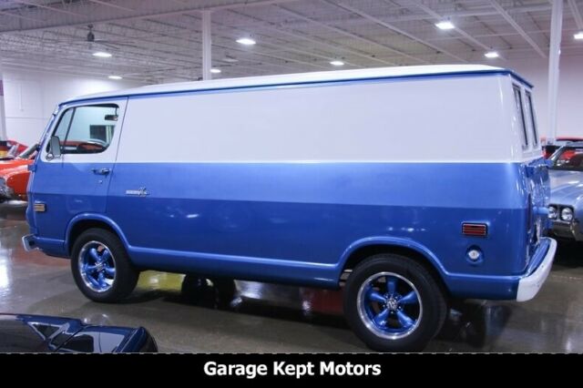 1969 Blue Chevrolet G10 Station Wagon