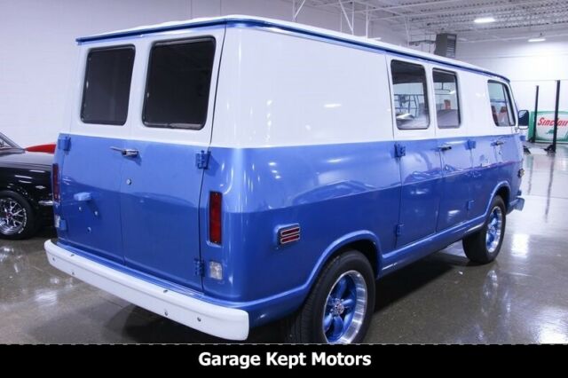 1969 Blue Chevrolet G10 Station Wagon