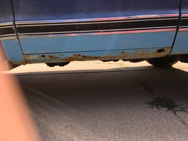 1969 Blue Chevrolet C-10 Standard Cab Pickup