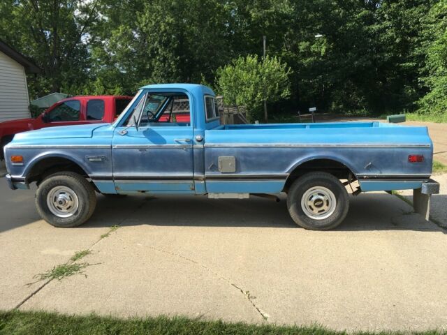 1969 Blue Chevrolet C-10 Standard Cab Pickup