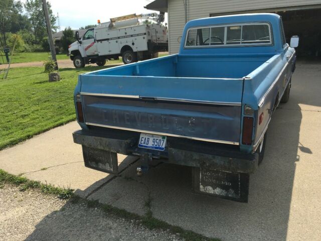 1969 Blue Chevrolet C-10 Standard Cab Pickup