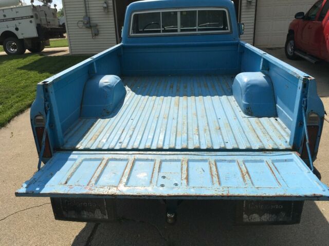 1969 Blue Chevrolet C-10 Standard Cab Pickup