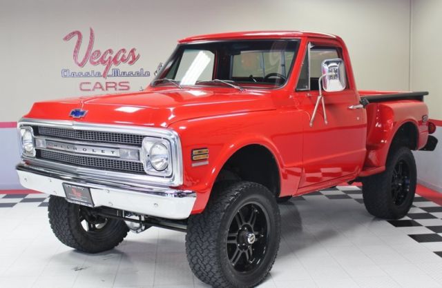 1969 Red Chevrolet Other Pickups Pickup Truck