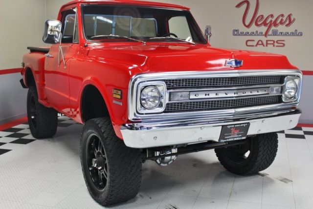 1969 Red Chevrolet Other Pickups Pickup Truck