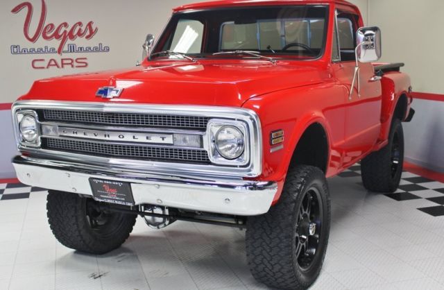 1969 Red Chevrolet Other Pickups Pickup Truck