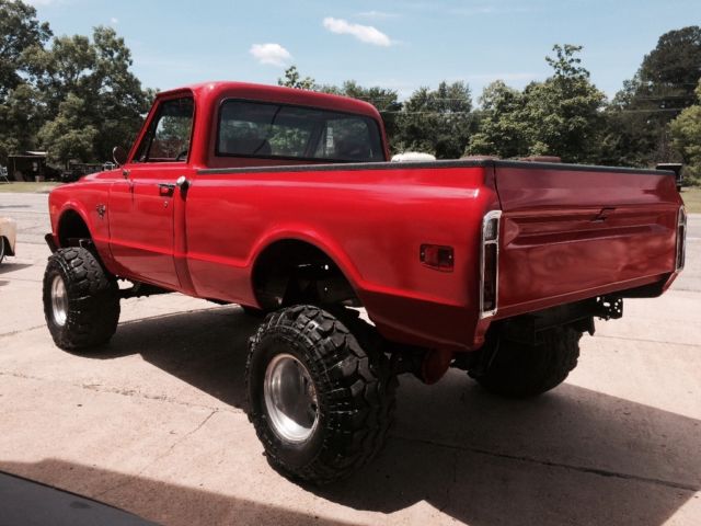 1969 Red Chevrolet C-10