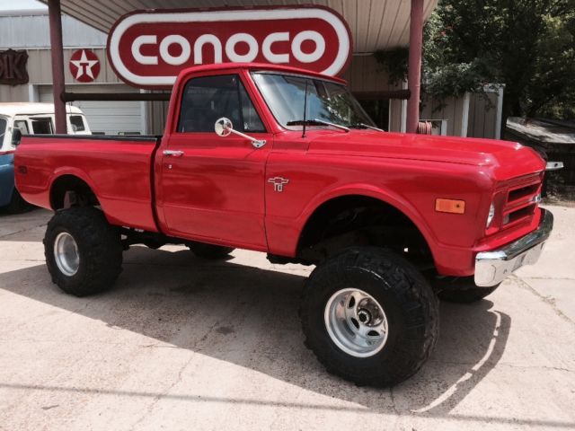 1969 Red Chevrolet C-10