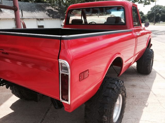 1969 Red Chevrolet C-10