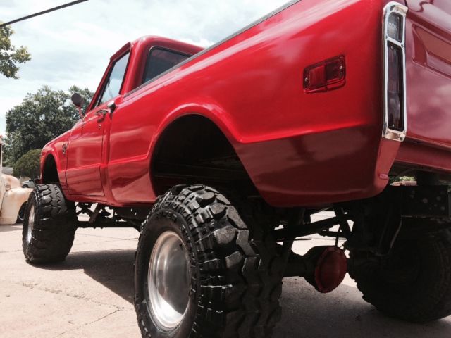 1969 Red Chevrolet C-10