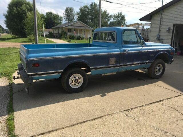 1969 Blue Chevrolet C-10 Standard Cab Pickup