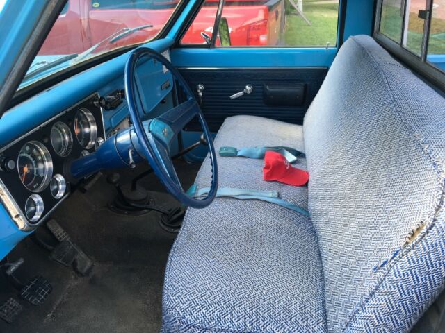 1969 Blue Chevrolet C-10 Standard Cab Pickup