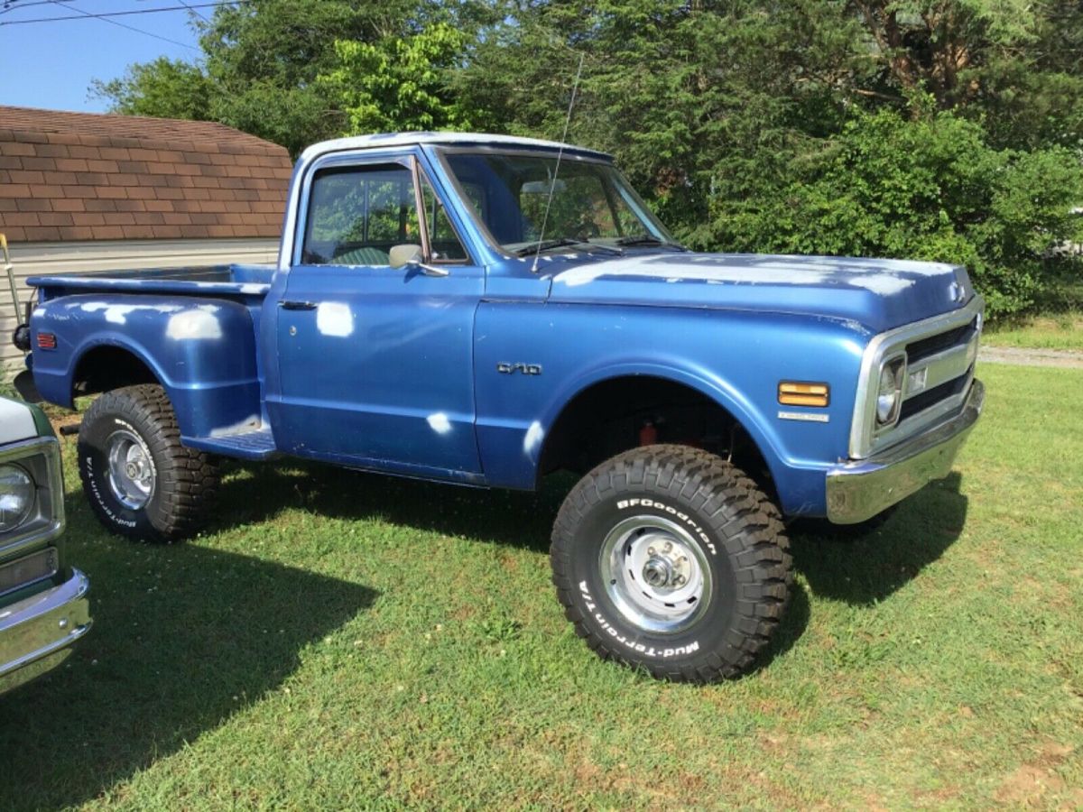 1969 Blue Chevrolet C10/K10 Pickup