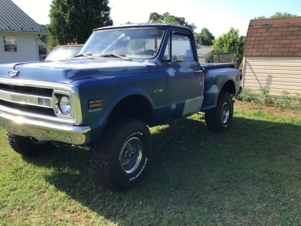 1969 Blue Chevrolet C10/K10 Pickup