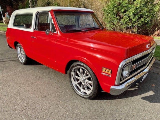 1969 Red Chevrolet Blazer SUV