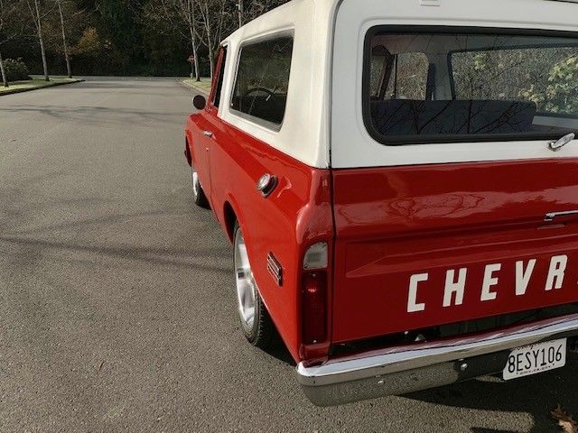 1969 Red Chevrolet Blazer SUV